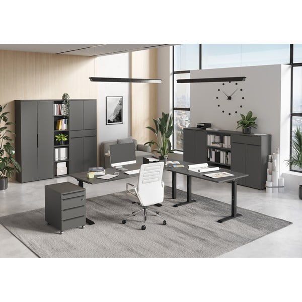 Антрацитен шкаф 81x120 cm Mailand - Germania-image-4