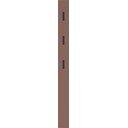 Кафява матова стенна закачалка 15 cm Ameca – Germania