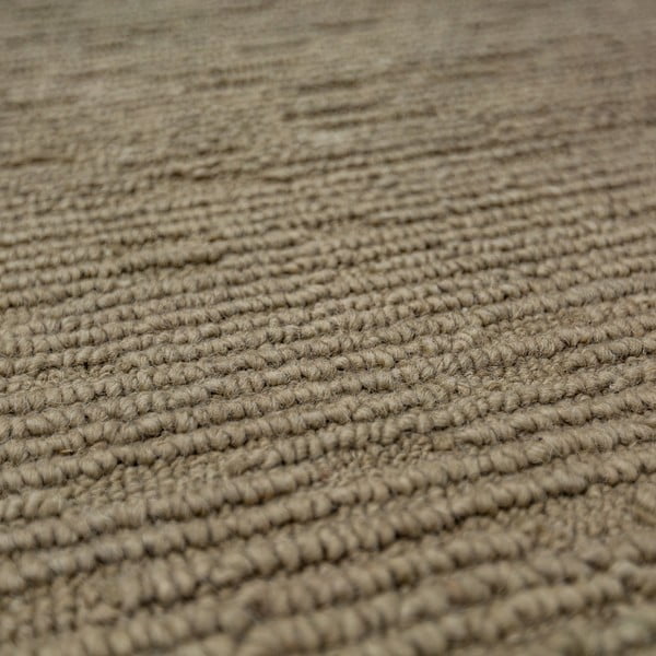 Ръчно изработен вълнен килим в цвят каки 160x230 cm Harris Boucle – Flair Rugs-image-2
