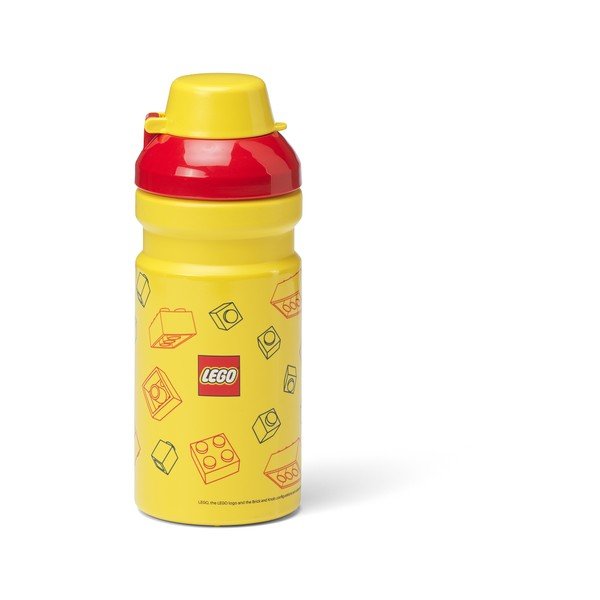 Жълти пластмасови детски кутии за храна 2 бр. Brick – LEGO®-image-1