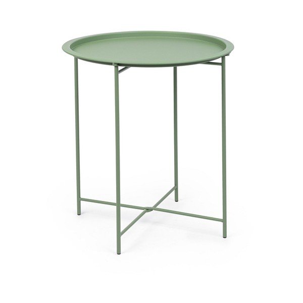 Стоманена кръгла градинска масичка ø 46 cm Austin – Bizzotto