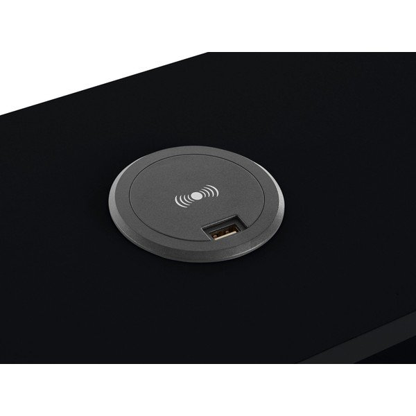 Черна работна маса New Haven - Støraa-image-1