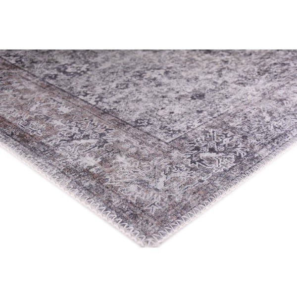 Сива пътека подходяща за пране 80x200 cm Vintage Orient – Vitaus-image-2