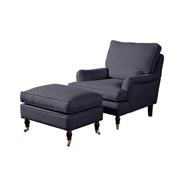 Antracitově šedé křeslo Max Winzer Passion-image-2