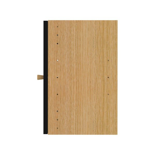 Черен компонент с врата 33x43 cm Z Cube - Tenzo-image-3