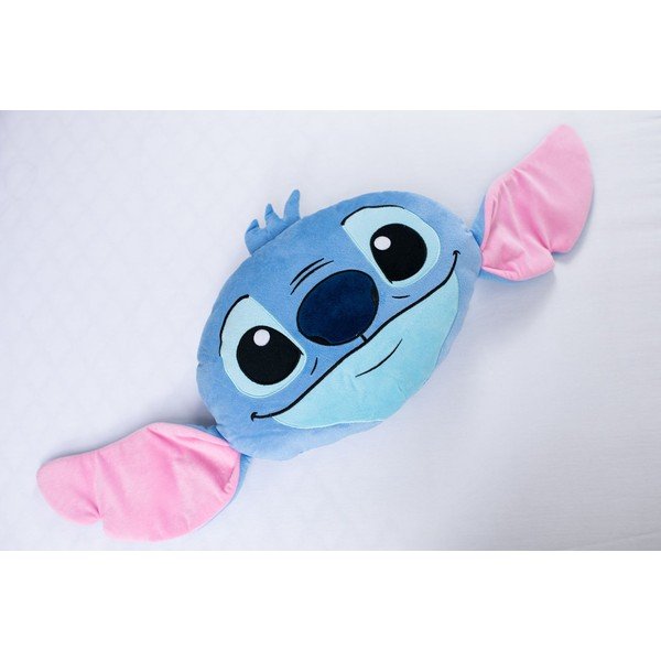 Детска възглавница от флийс 41x32 cm Lilo and Stitch "Blue" – Jerry Fabrics-image-2