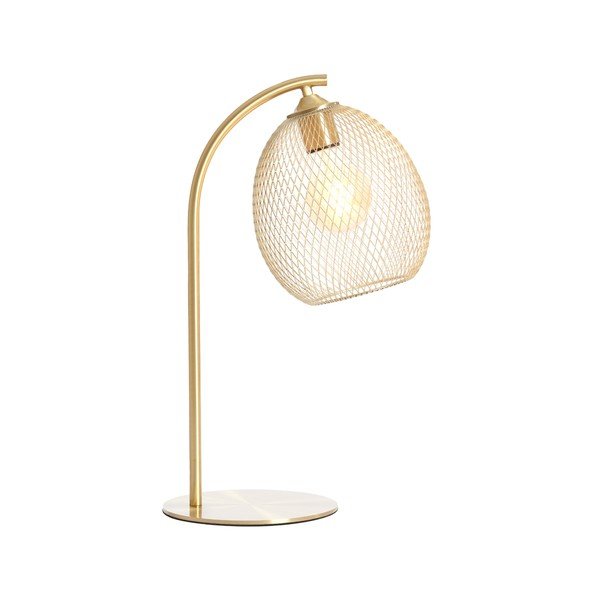 Настолна лампа в златист цвят (височина 50 cm) Moroc – Light & Living-image-4