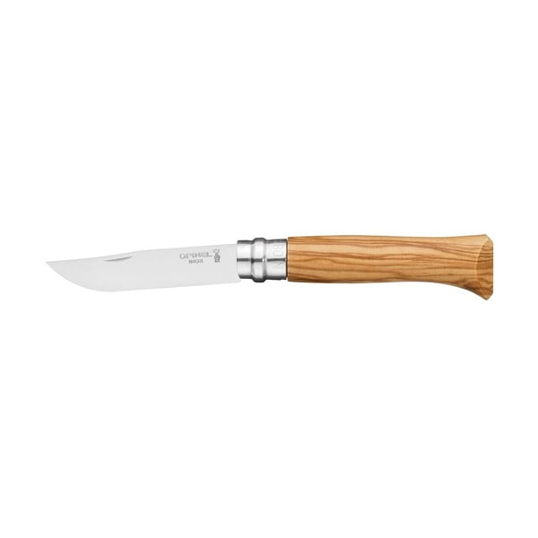 Нож за затваряне с дръжка от маслиново дърво N°08 - Opinel