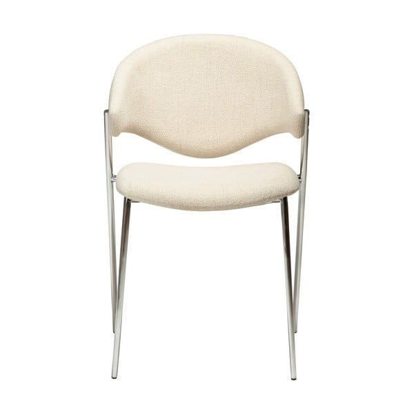 Кремав тапициран трапезен стол Zone – DAN-FORM Denmark-image-2