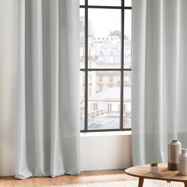 Светлосиво перде 140x260 cm Essentiel – douceur d'intérieur-image-1