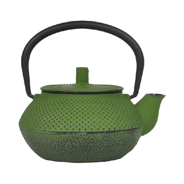 Зелен чугунен чайник , 300 ml Linden - Bambum