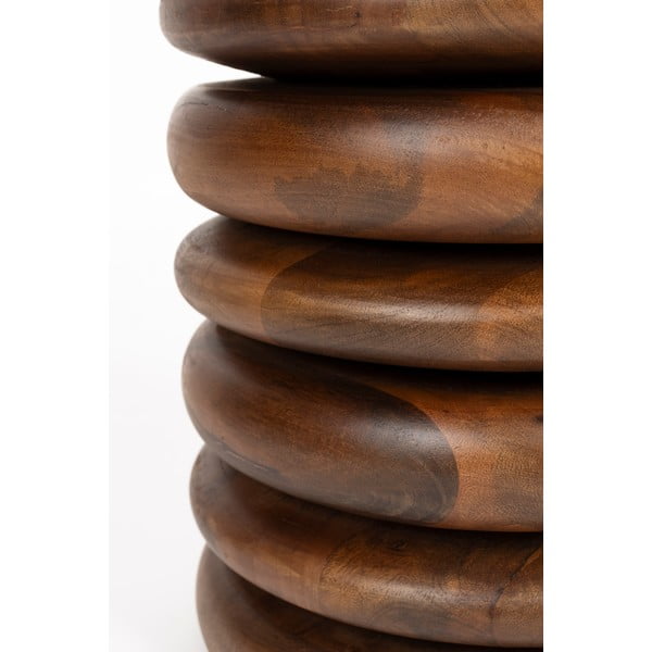 Стол в тъмно естествен цвят Disc – Zuiver-image-4