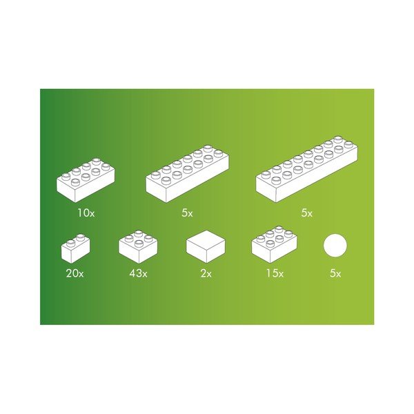 Sada stavebních kostek Hubelino Kuličková Dráha, 105 ks-image-2