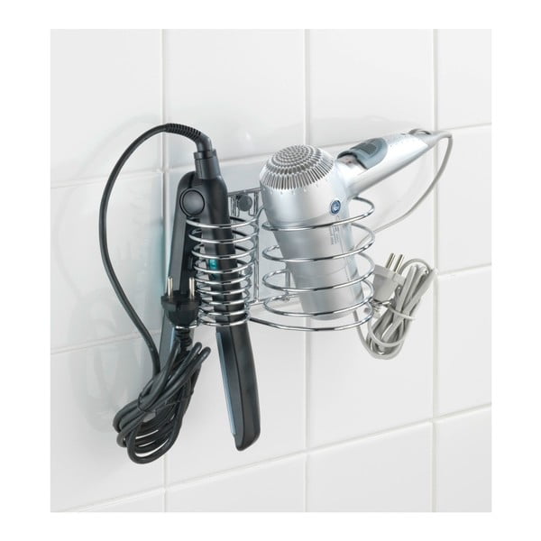 Стенна стойка за сешоар и преса за къдрене Milano - Wenko-image-1