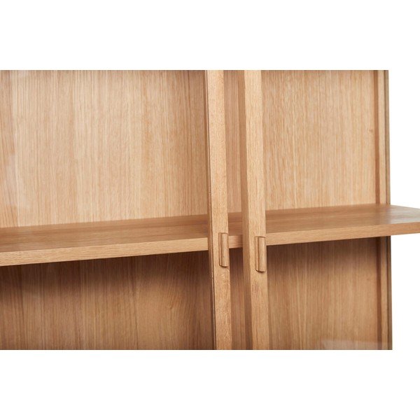 Витрина от дъбова дървесина 100x140 cm Panorama - Hübsch-image-3