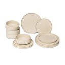 Керамичен кремав комплект от 12 части Malia - Bonami Selection