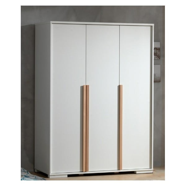 Бял детски гардероб 146x195 cm London – Vipack-image-1