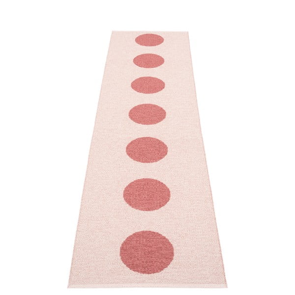 Светлочервена пътека за открито и закрито 70x280 cm Vera Pop Blush – Pappelina-image-2