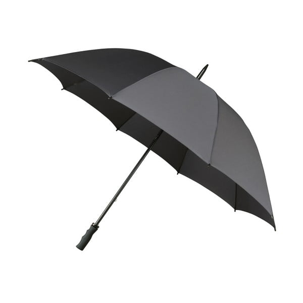 Тъмно сив чадър за голф от фибростъкло, ⌀ 130 см - Ambiance
