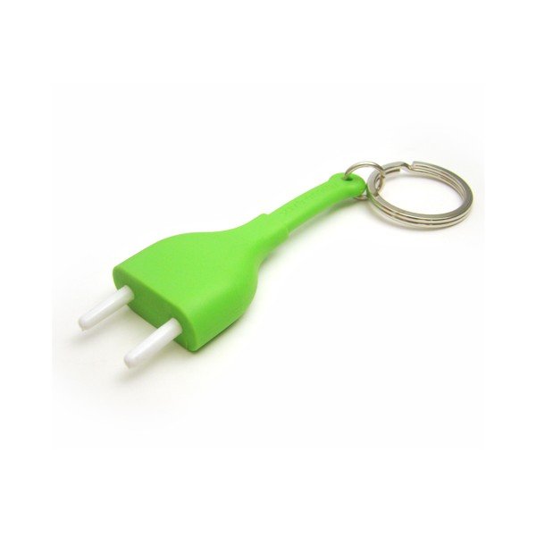 Set 2 věšáků Unplug, zelený-image-1