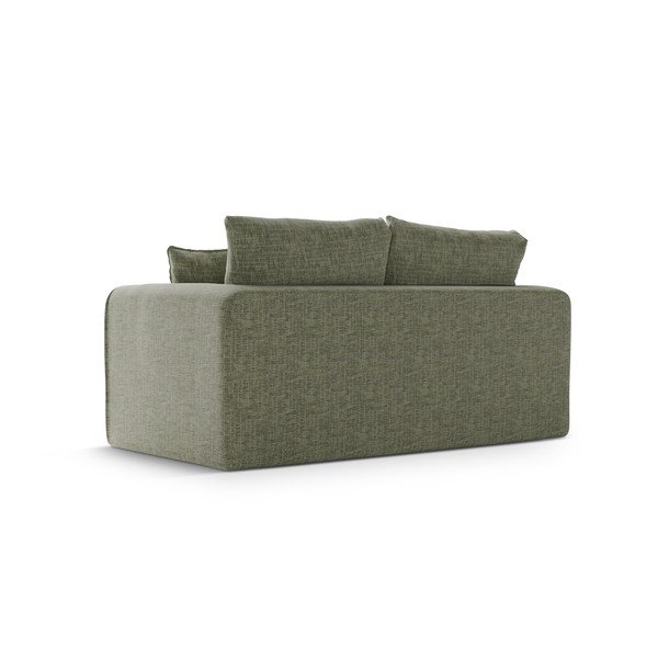 Зелен сгъваем диван 158 cm Lido – Micadoni -image-3
