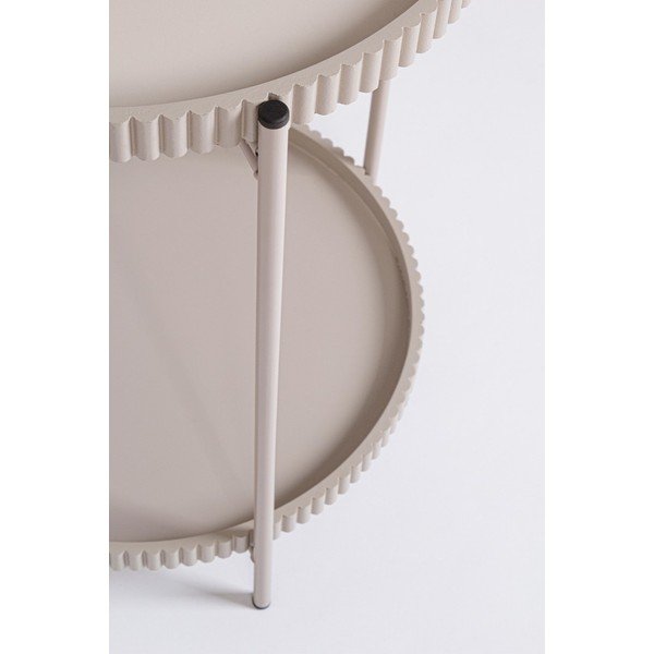 Метална кръгла странична масичка ø 42 cm Herdys – Yes Everyday-image-2