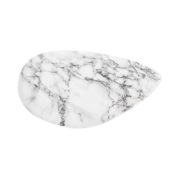 Метален декоративен поднос 26x29.5 cm Marble Look – PT LIVING