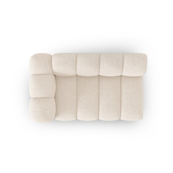 Кремав модулен диван (ляв ъгъл) Lupine – Micadoni Home-image-3