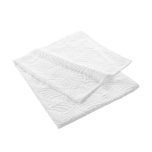 Бяла памучна хавлиена кърпа от тери 90x150 cm Madeira – douceur d'intérieur