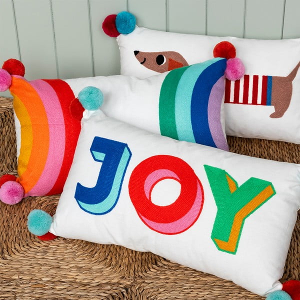 Детска възглавница със смес от памук 50x33 cm Joy – Rex London-image-1