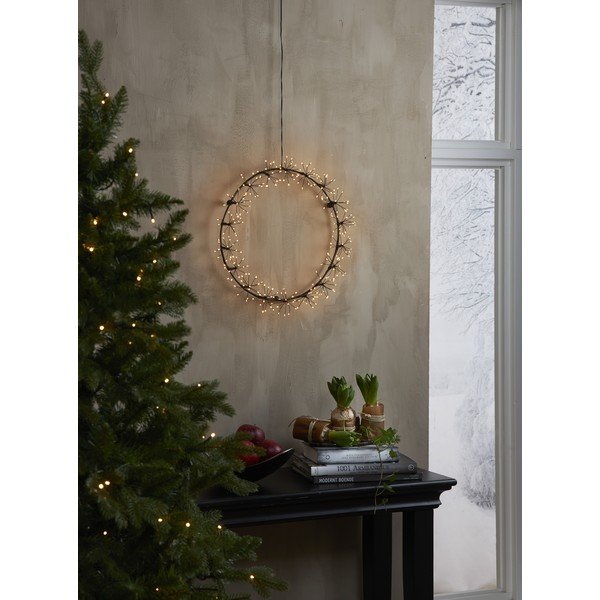 Коледна висяща LED светлинна декорация , ø 35 см Drop Flower - Star Trading-image-3