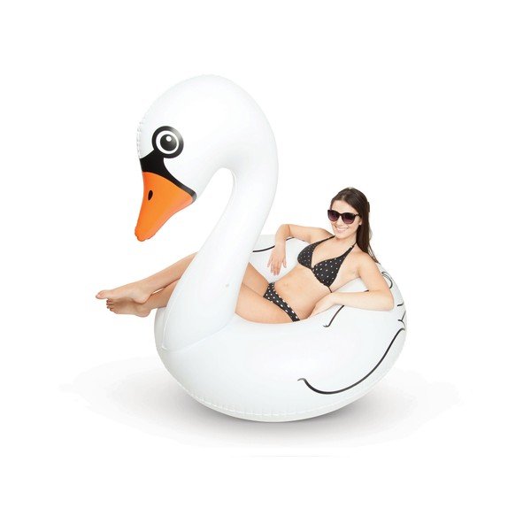 Nafukovací kruh ve tvaru bílé labutě Big Mouth Inc.-image-2