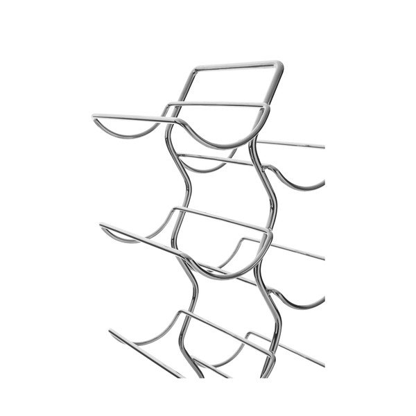 Метален стелаж за вино в сребристо, брой бутилки 12 Jaxen – Premier Housewares-image-2