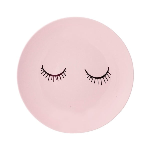 Розова керамична чиния Audrey, ⌀ 20 cm - Bloomingville