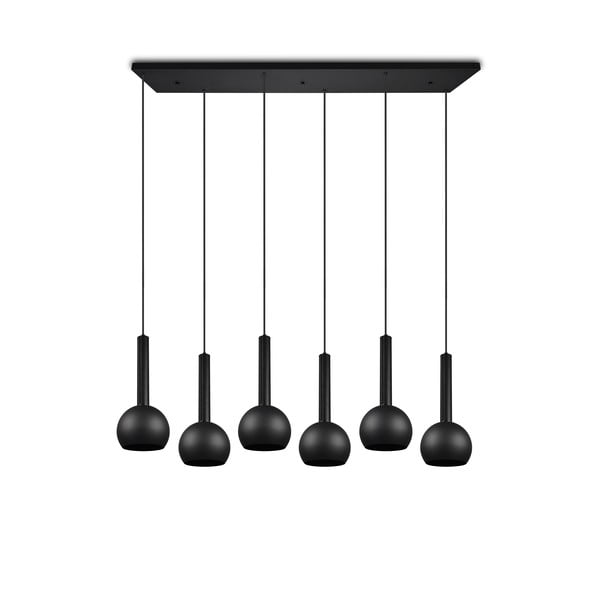 Черно висящо осветително тяло Ciliana – CINQUE-image-4