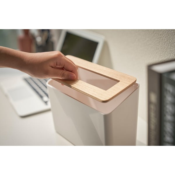 Бяла кофа за боклук Yamazaki , 2,3 л Rin - YAMAZAKI-image-3