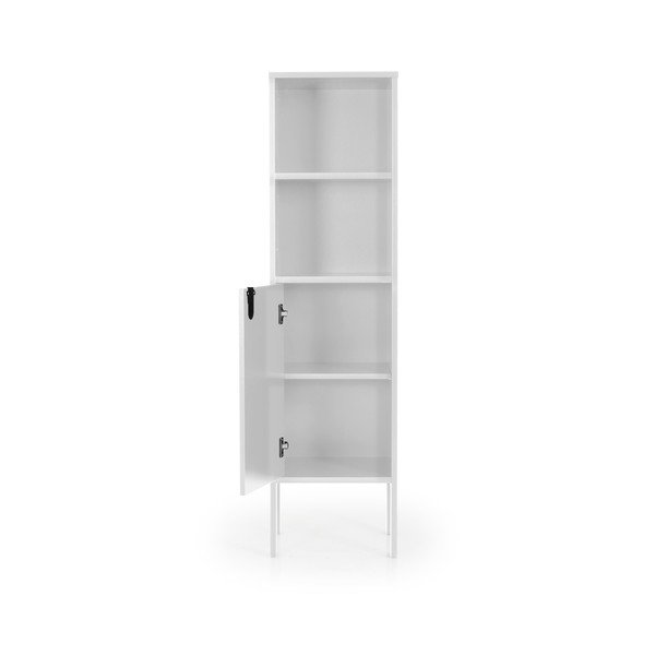 Бял шкаф, височина 152 cm Uno - Tenzo-image-4
