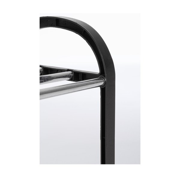 Черен пластмасов стелаж за обувки 50,5x57x19 cm Hallfrid – Yes Everyday-image-4