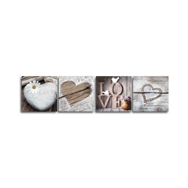 Картина от няколко части Shabby Sepi, 32 x 32 cm Sephi - Styler-image-1