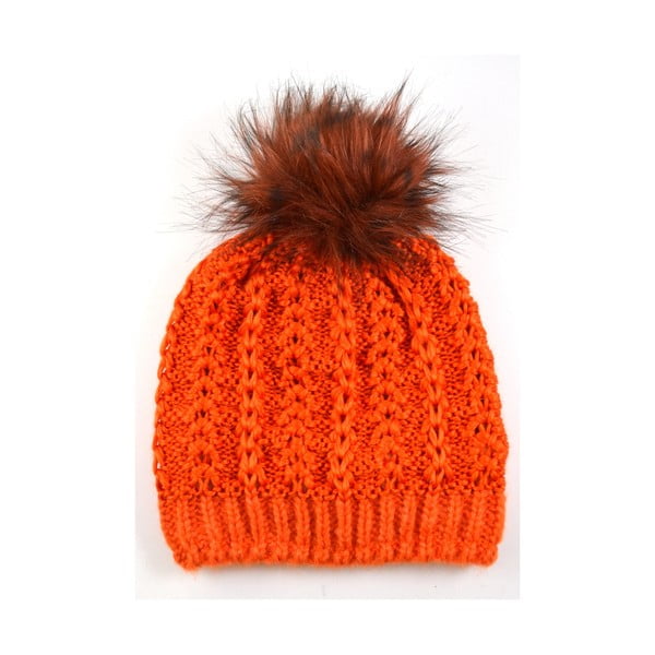 Дамска шапка Perlik Orange - Hemar