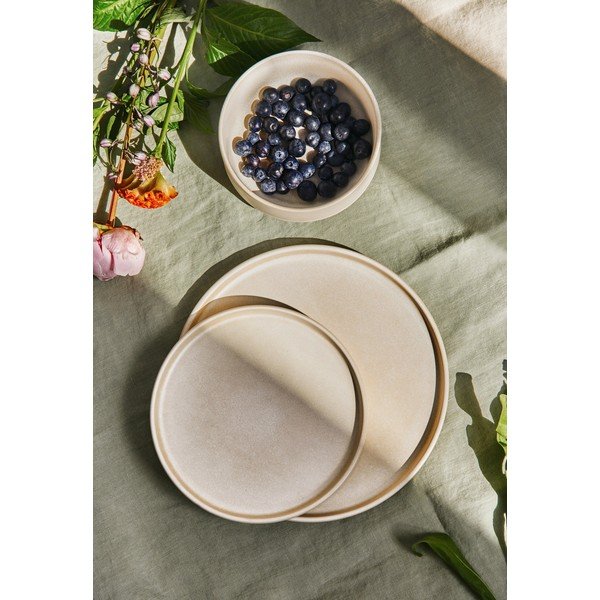 Керамичен кремав комплект от 12 части Malia - Bonami Selection-image-1