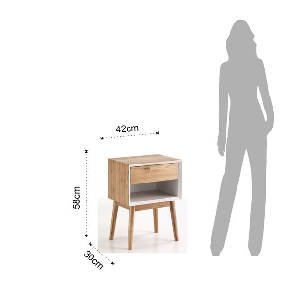 Бамбуково нощно шкафче Hijo - Tomasucci-image-2