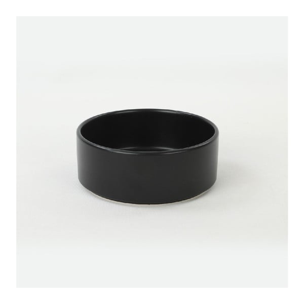 Комплект за сервиране от черен фаянс 6 бр. ø 14 cm - Hermia-image-2