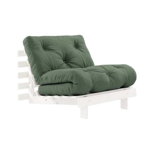 Разтегаем фотьойл Karup Design Roots White/Olive Green