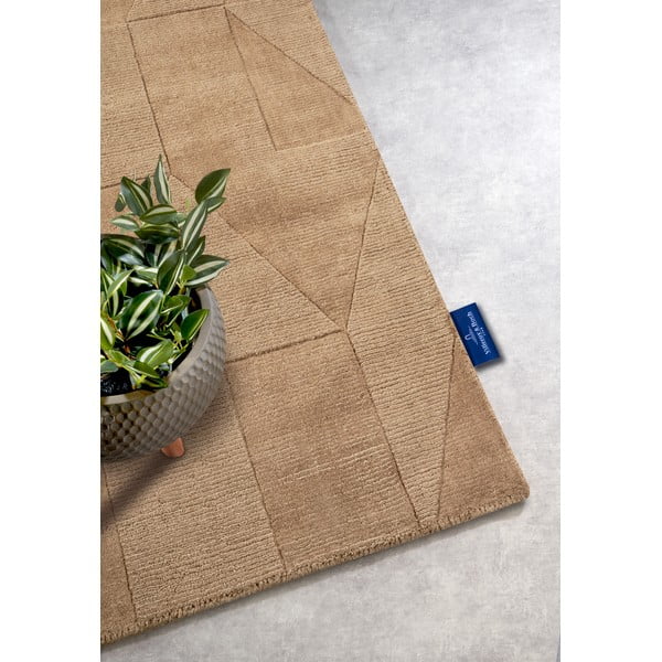 Бежова ръчно изработена вълнена пътека 80x250 cm Ursule – Villeroy&Boch-image-2