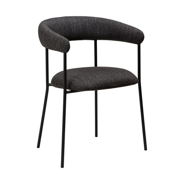 Антрацитен стол Plenti – DAN-FORM Denmark