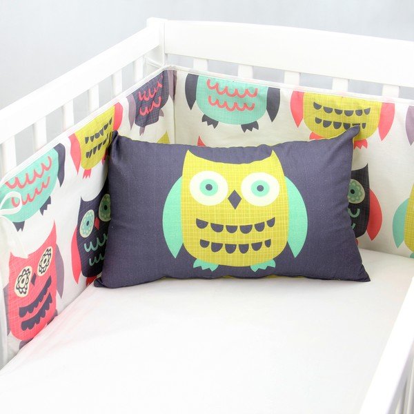 Výstelka do postýlky Owls-image-1