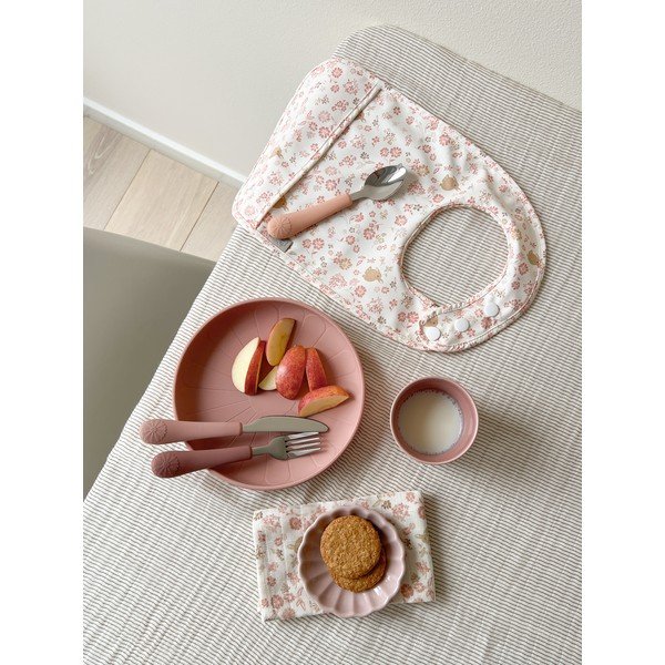Детски прибори за хранене от силикон 3 бр. Rose Mix – Cam Cam Copenhagen-image-4