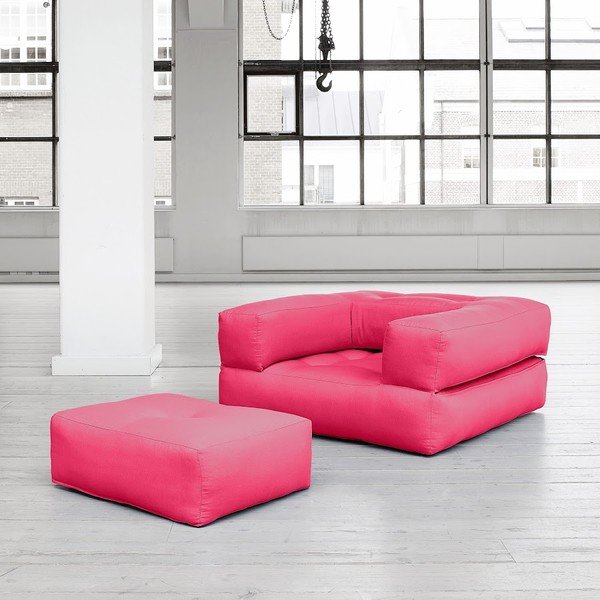 Variabilní křeslo Karup Cube Magenta