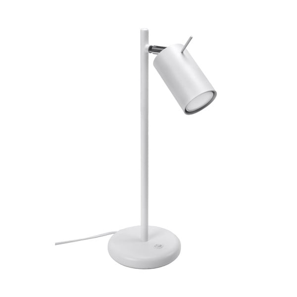 Бяла настолна лампа (височина 43 cm) Etna - Nice Lamps